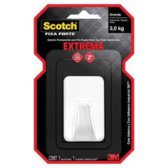 GANCHO PLASTICO ADESIVO SCOTCH G 1PC BR