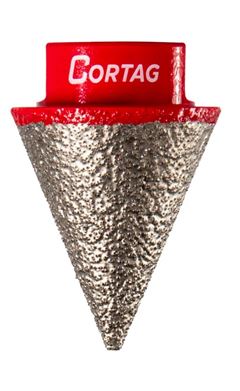 BROCA CONICA DIAMANTADA CHANF M14 2X37MM