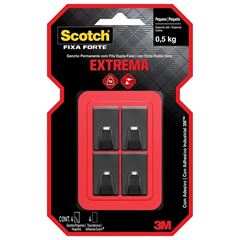 GANCHO PLASTICO ADESIVO SCOTCH P 4PC PT