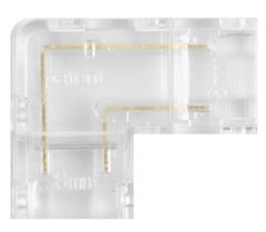 KIT 10 CONECTOR L FITA LED 8MM