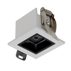 SPOT LED IRIS   2W EMB QUAD BIV BR/PT
