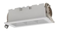 SPOT LED IRIS   6W EMB QUAD BIV BR