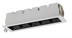 SPOT LED IRIS  10W EMB QUAD BIV BR/PT