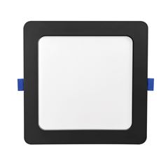 PAINEL LED QUAD 12W EMB BIV BR 17CM ABS