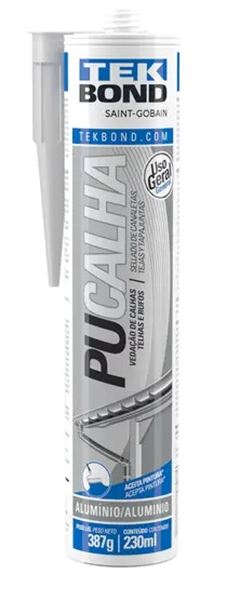 PU CALHA ALUMINIO 387G/230ML
