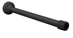 BRACO P/CHUVEIRO 30CM C/CANOPL PT