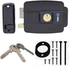 FECH ELETRICA 12V SOB BIPARTIDA PRETO