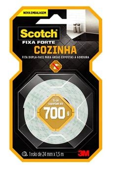 FITA DUPLA FACE FIXA FORTE COZ 24MMX1,5M