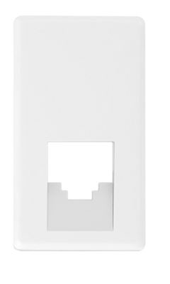 CJ BRAVA 2TAMP P/RJ45 S/CONECT BR