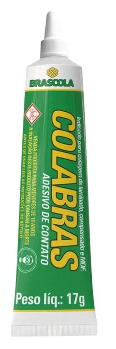 COLA CONTATO COLABRAS 17G BLISTER