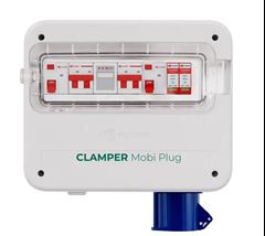 QUADRO PROT P/CAR VEI PLUG 220V 8+5KW CZ