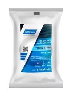 FITA ISOLANTE 19MMX05M PRETA (24PC)